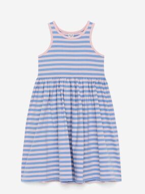 ARKET Toddler Girl Organic Cotton Tank Dress Stripes NEW Sz 4